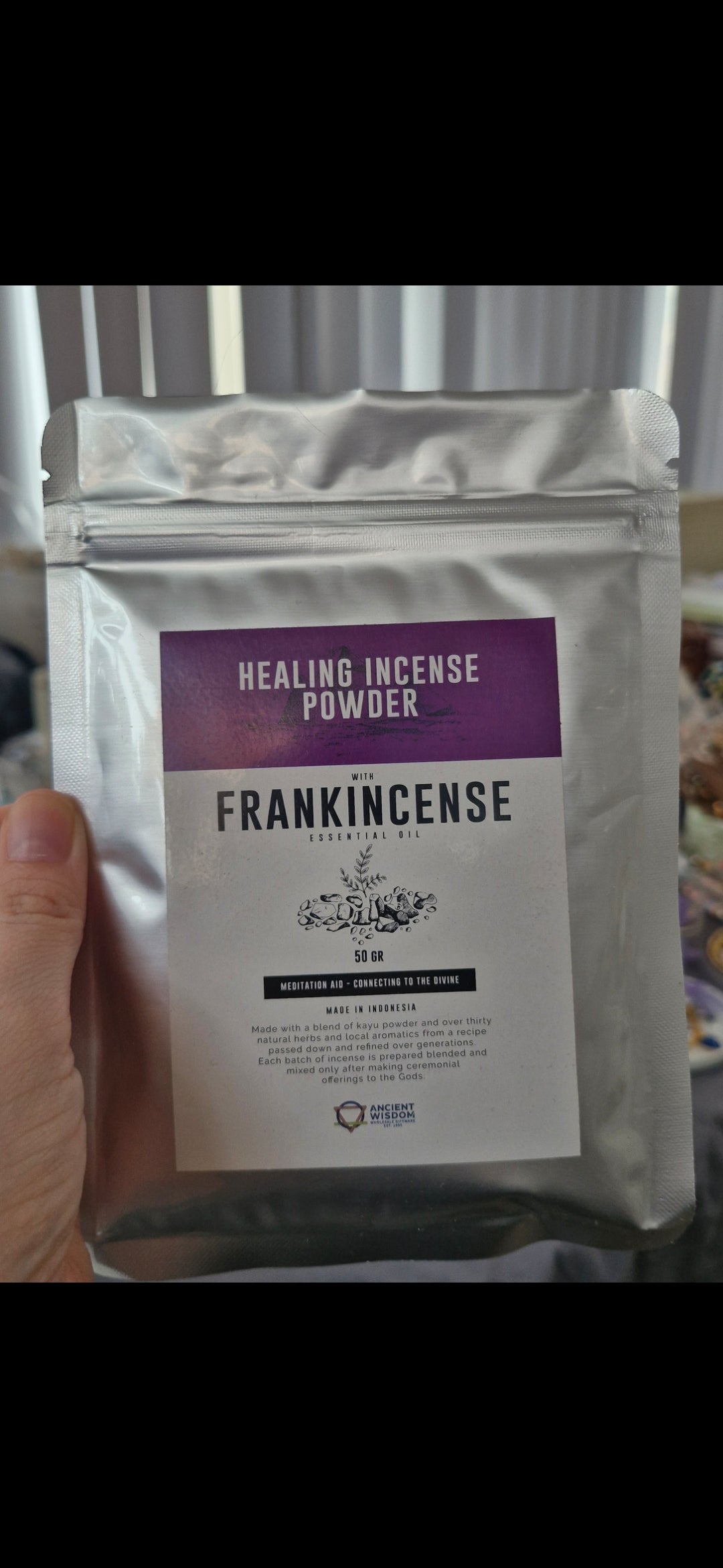 Frankincense incense powder