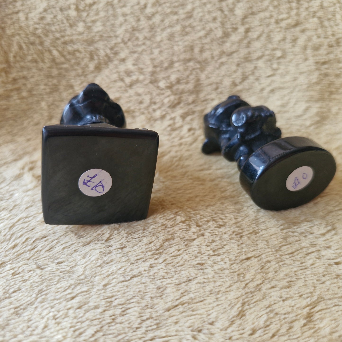 Black Obsidian Nightmare Before Christmas Carvings