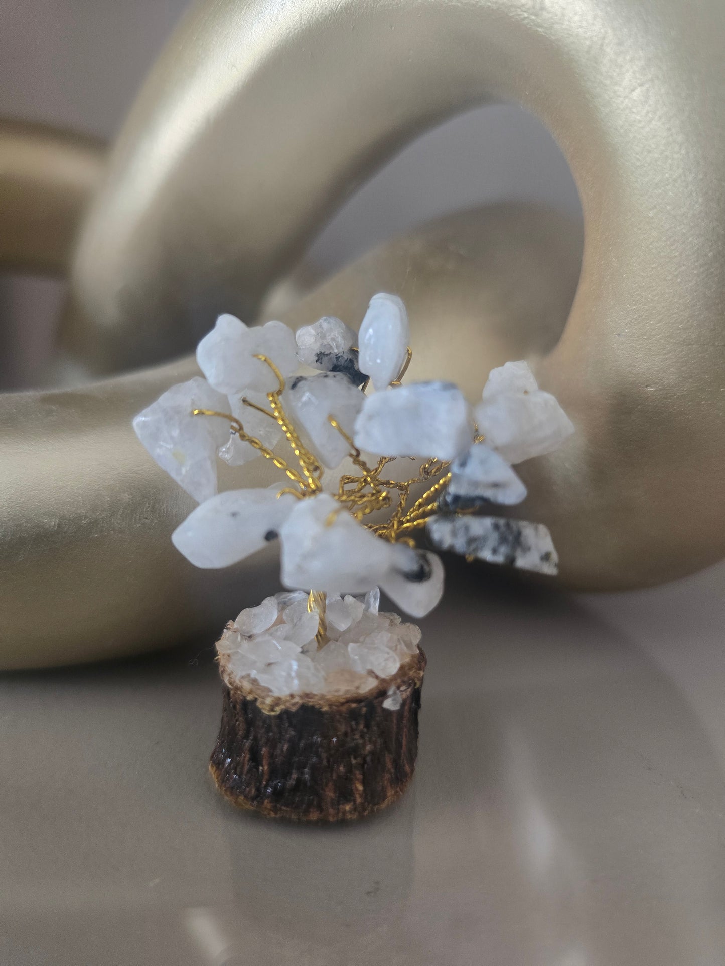 Mini moonstone tree - 2inch