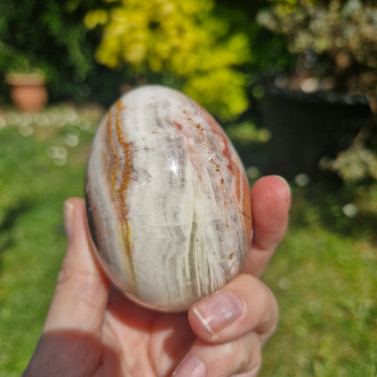Onyx Egg Carving