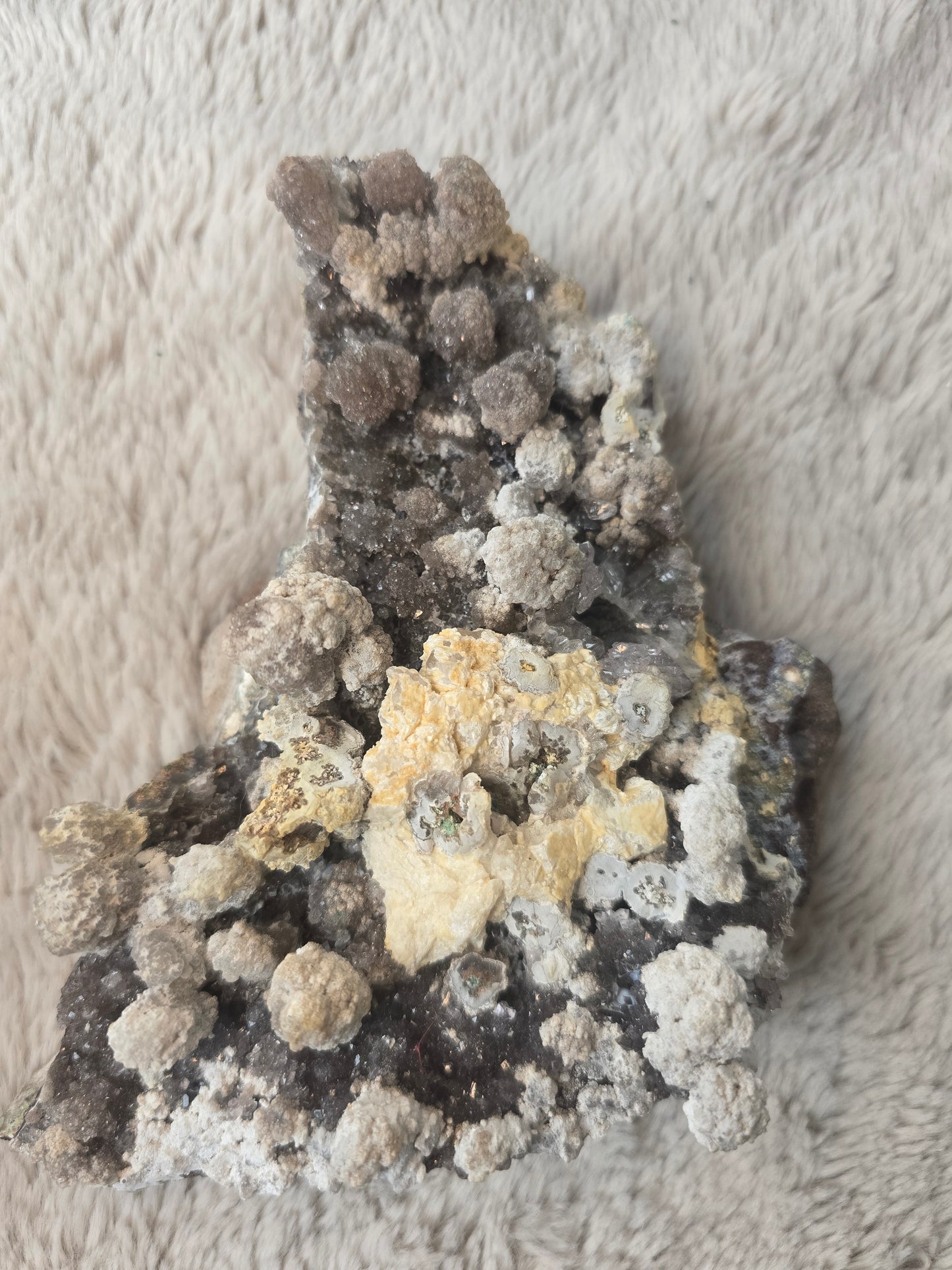 Flower amethyst specimen