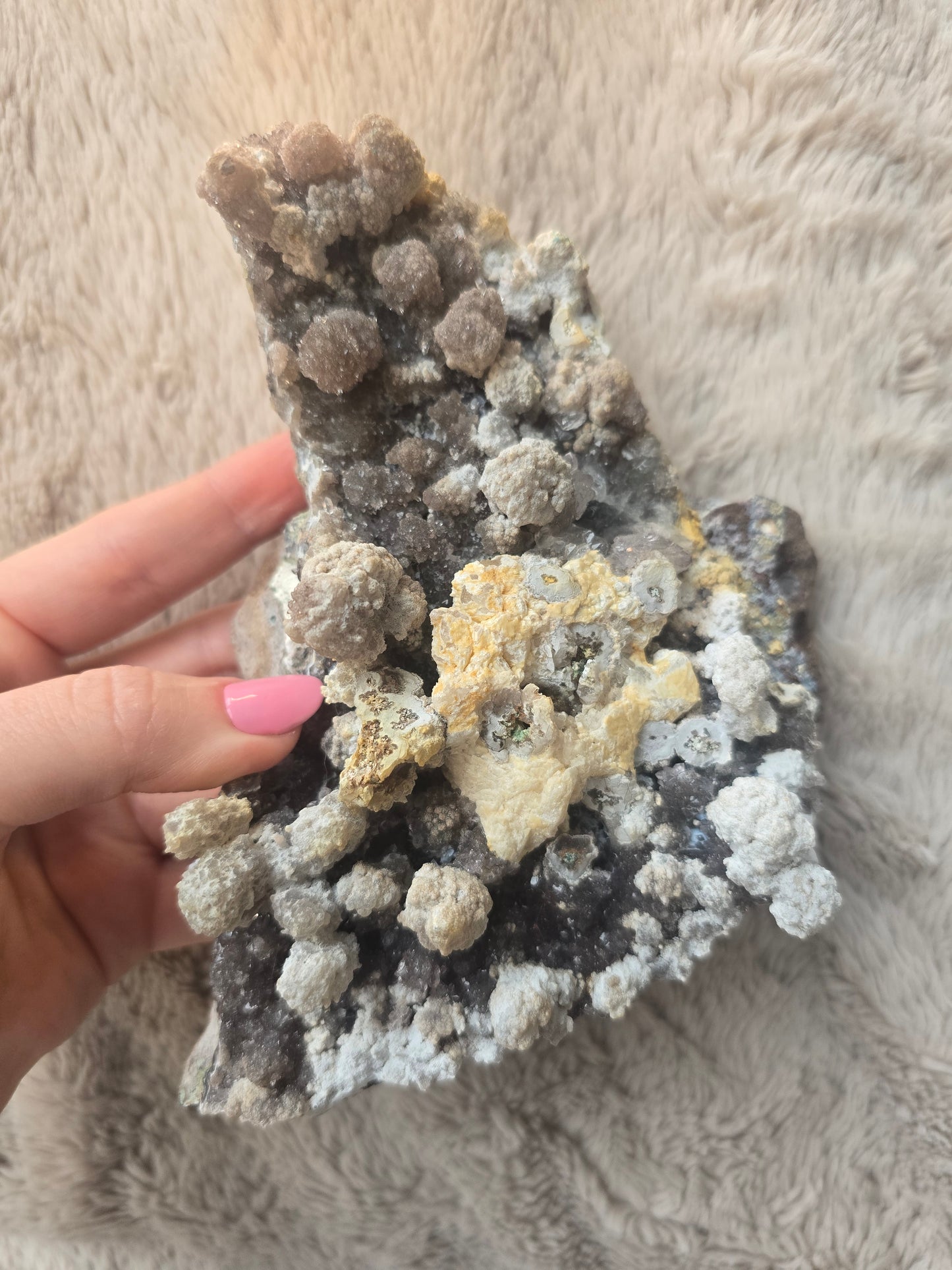 Flower amethyst specimen