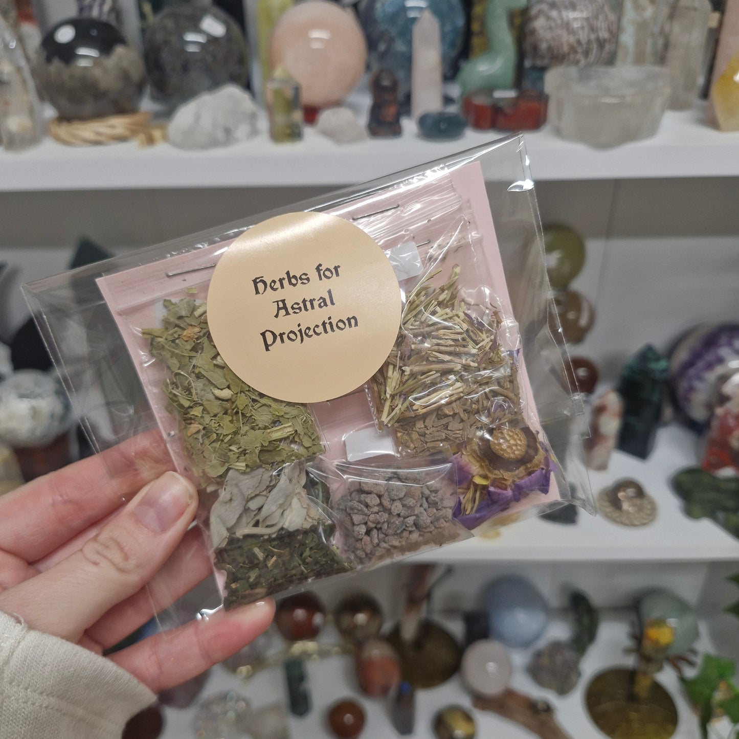 Make your own herb blend/spell mix/loose incense kits