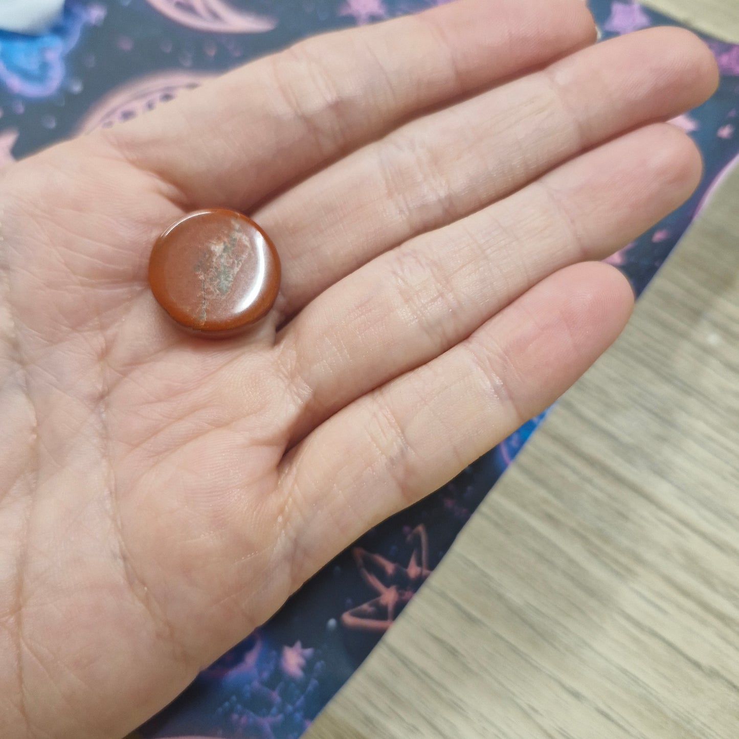 Chakra balancing crystal tokens