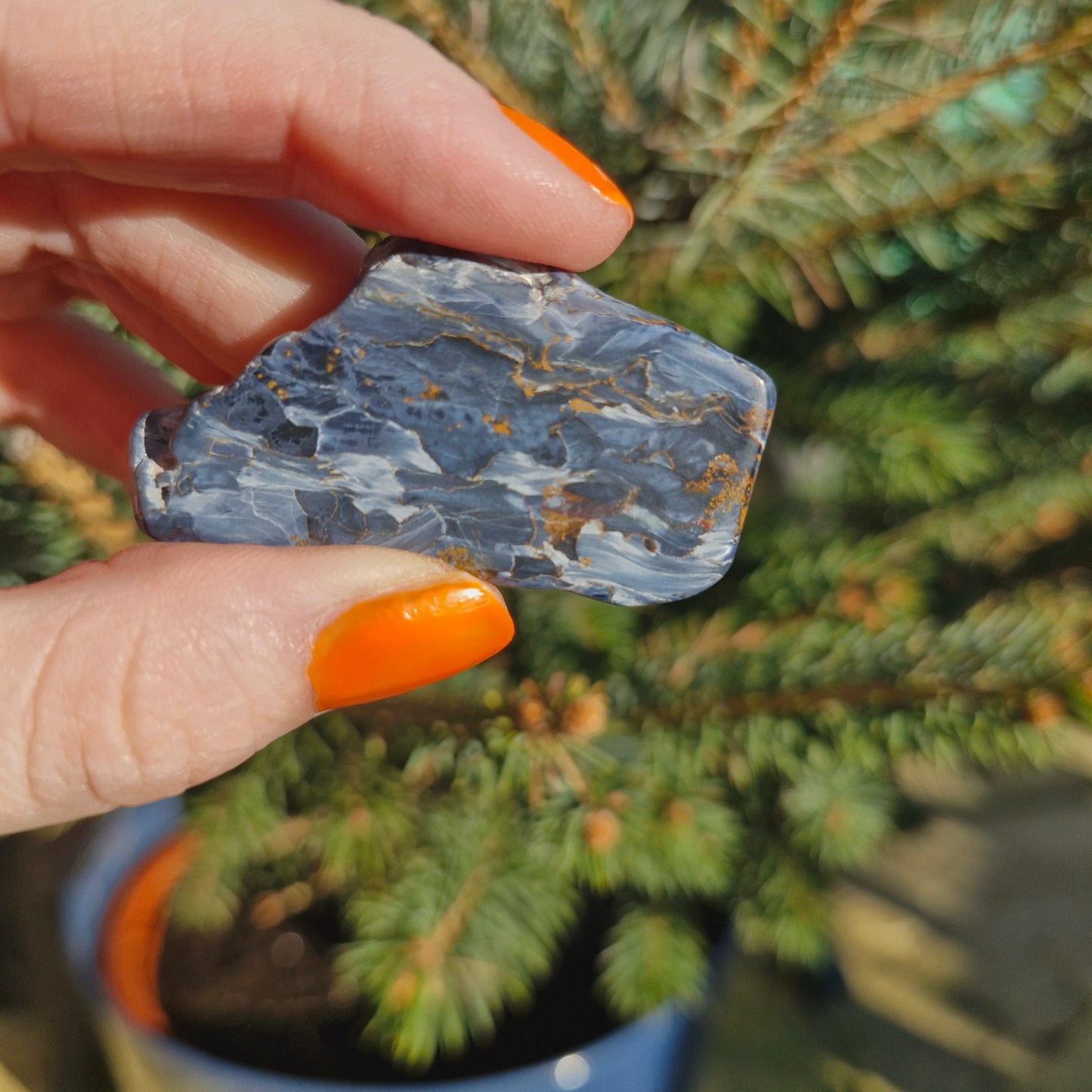 Pietersite slice
