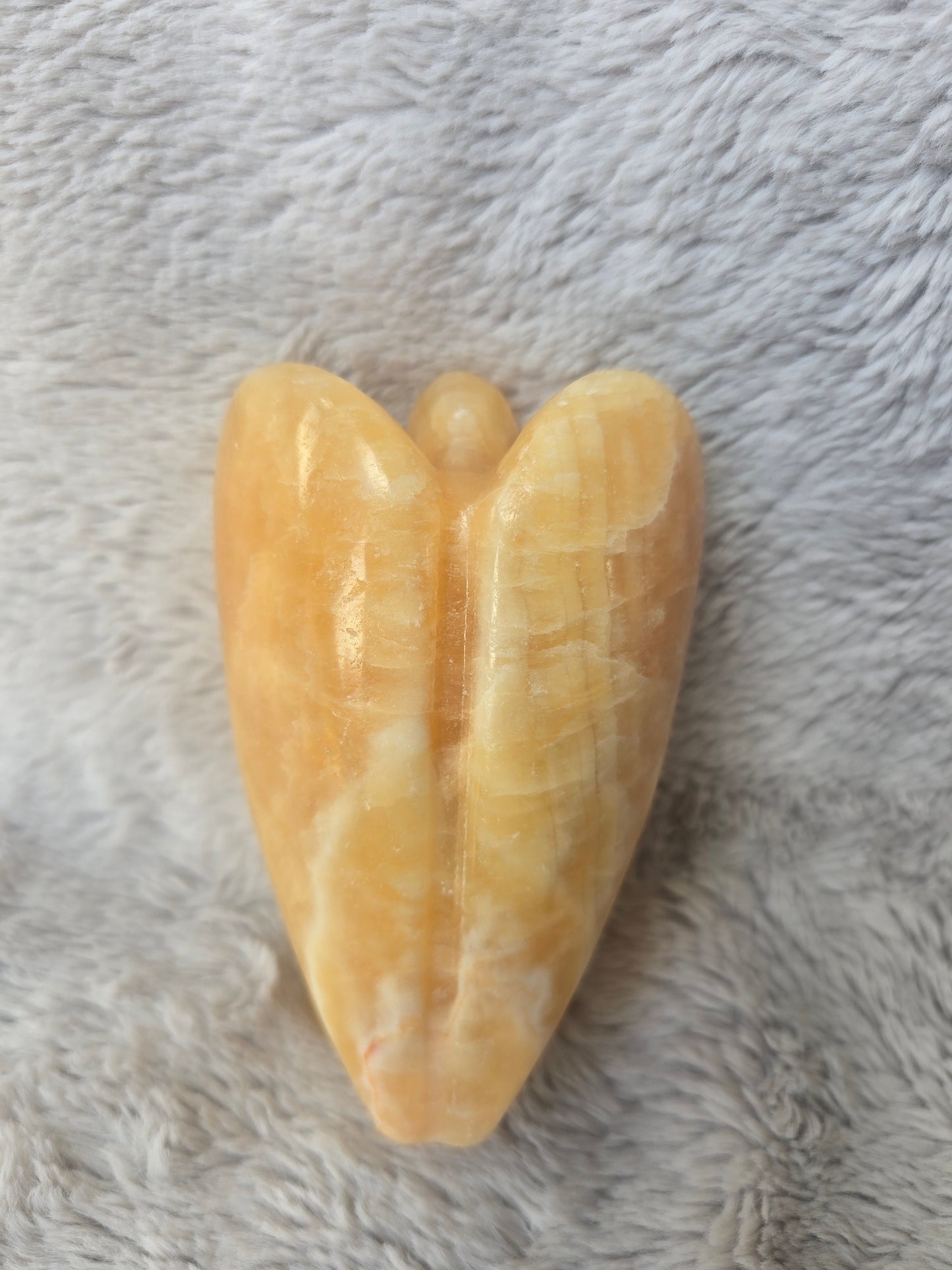 Orange Calcite angel