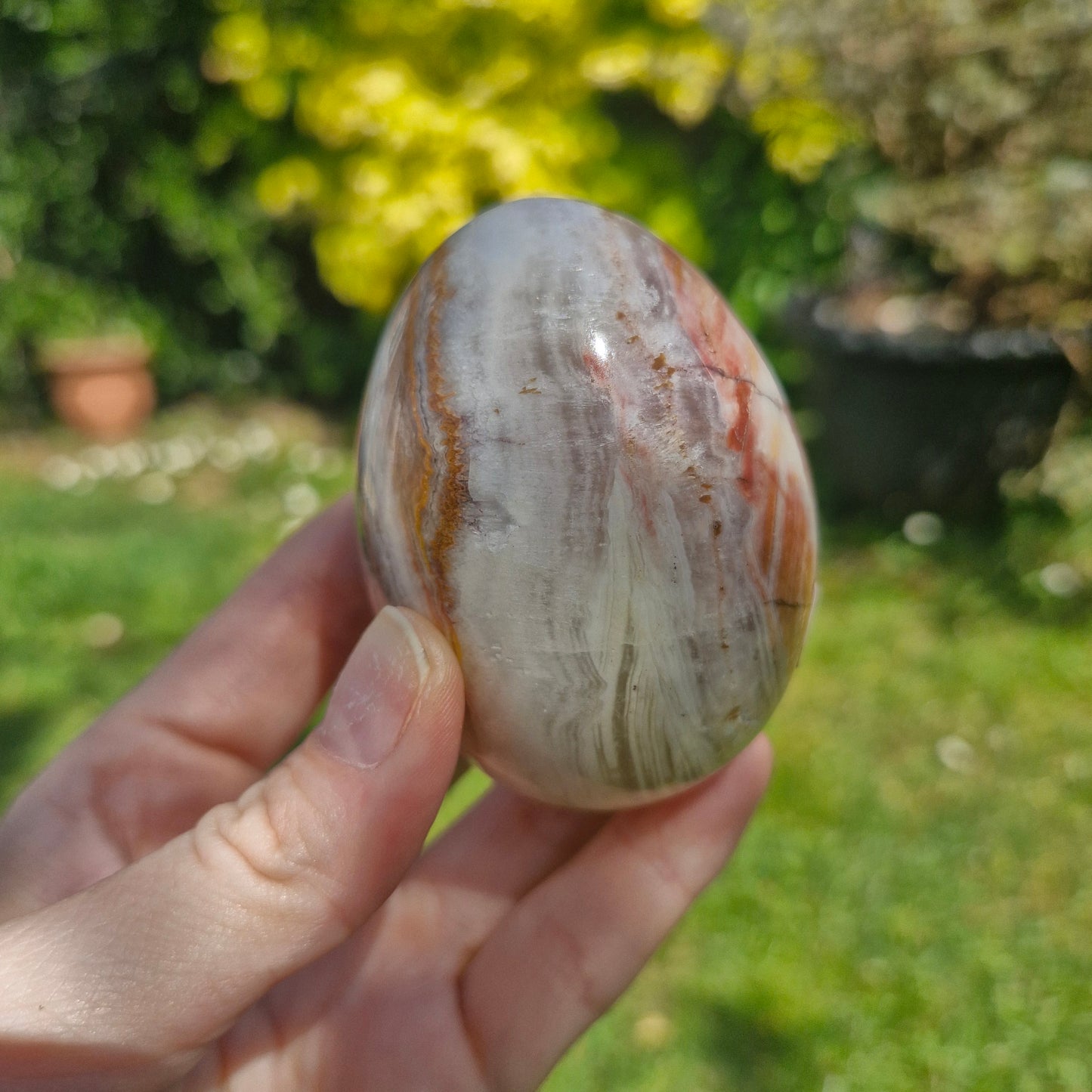 Onyx Egg Carving