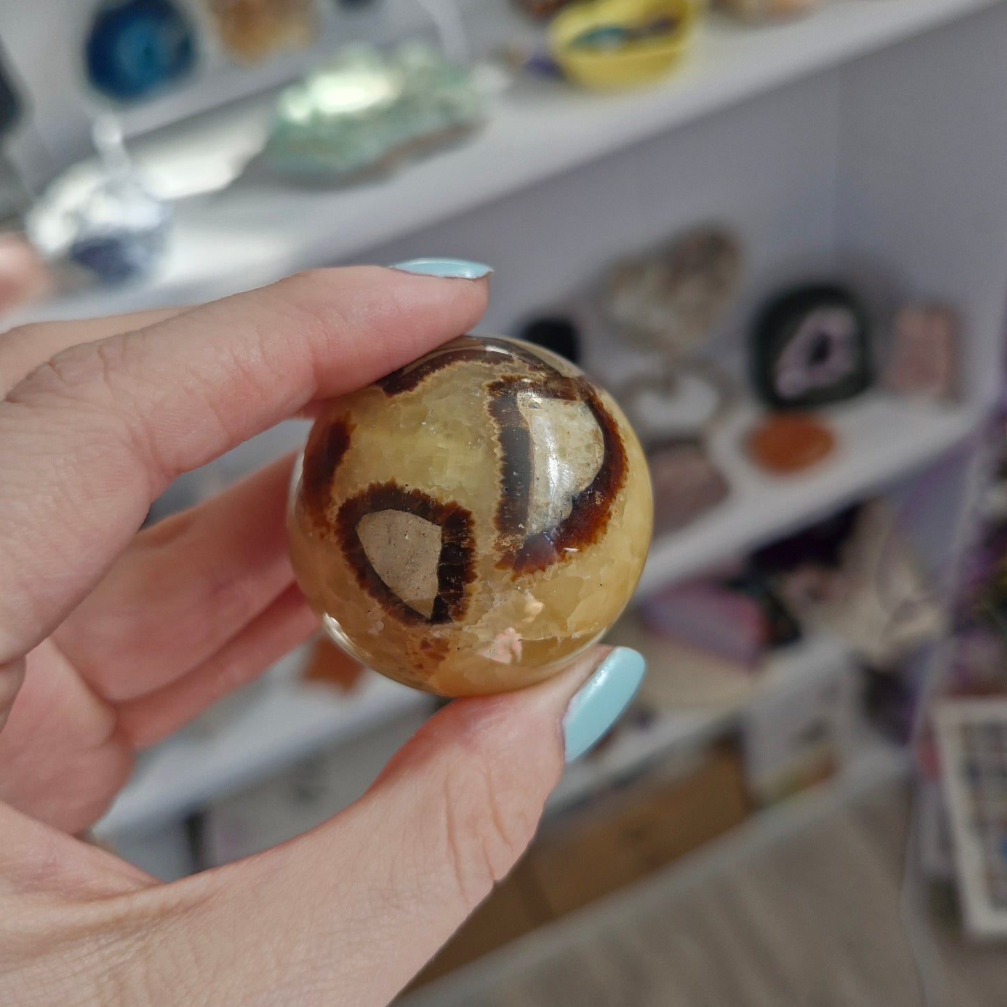 Septarian sphere