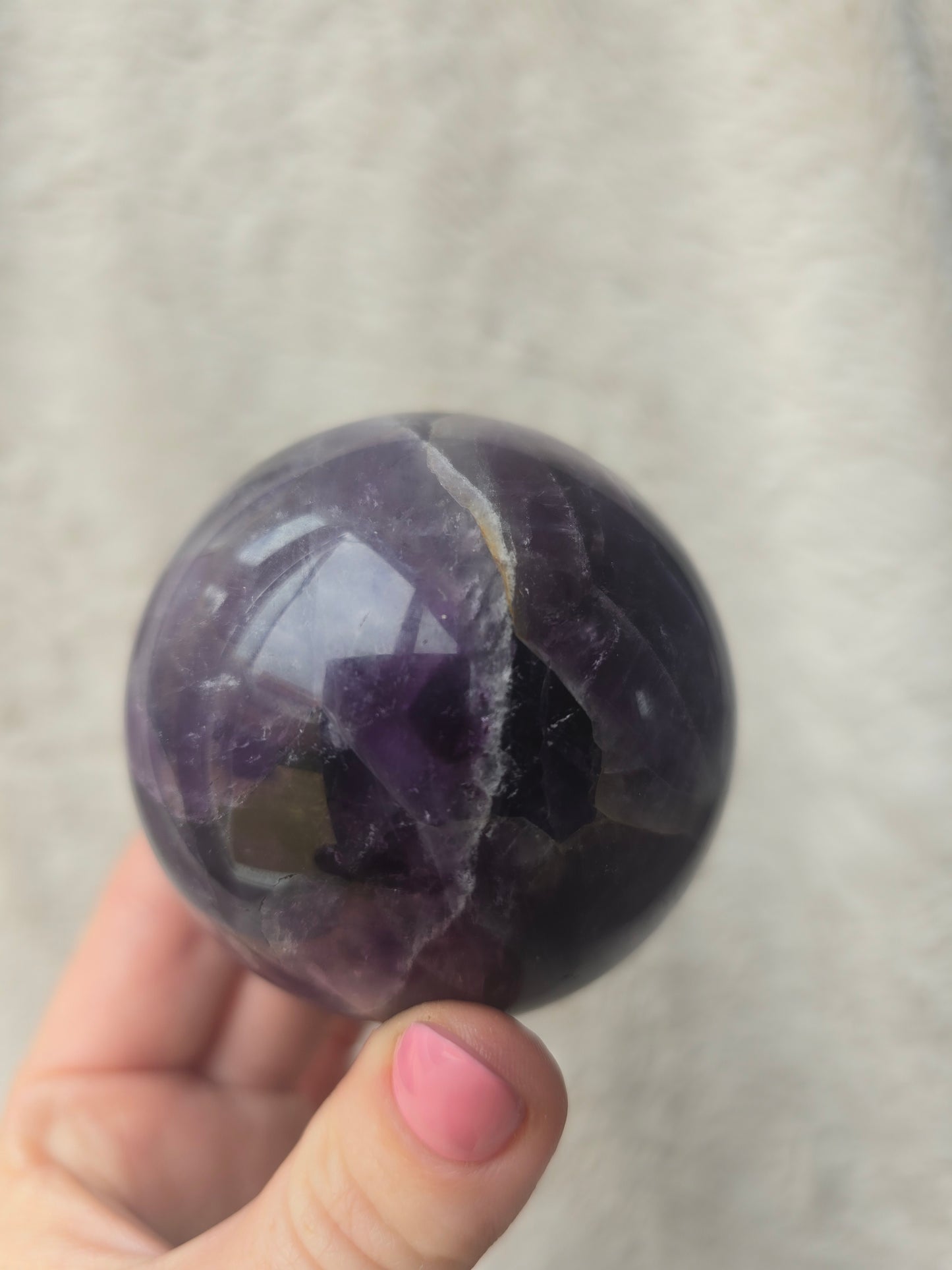 Dream amethyst sphere