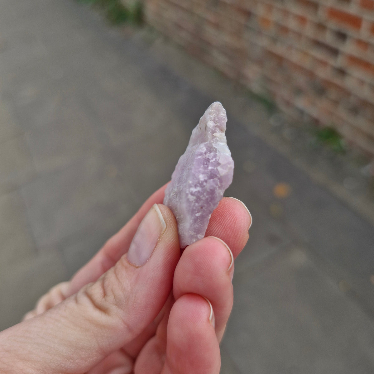 Kunzite Raw Specimen 13g 4.1cm