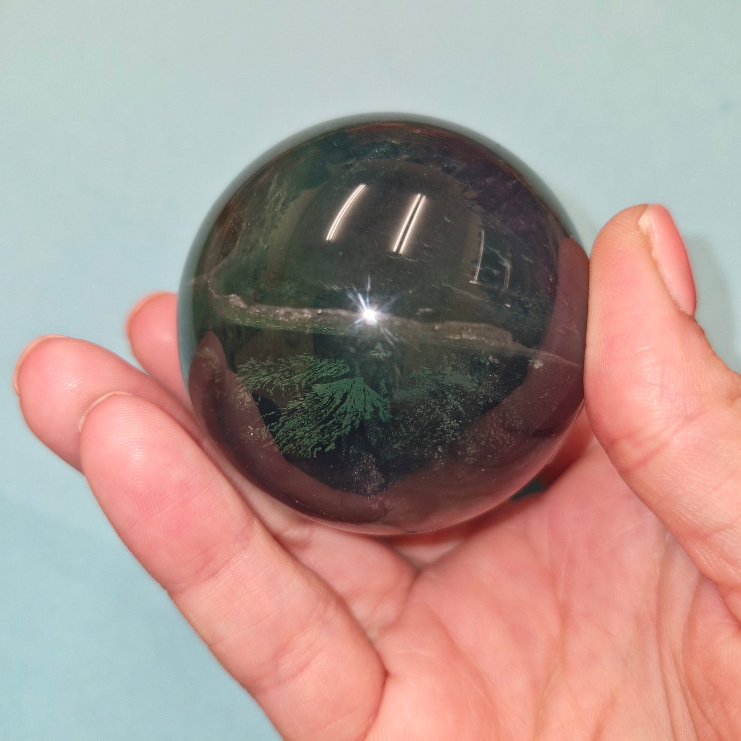 Fluorite sphere