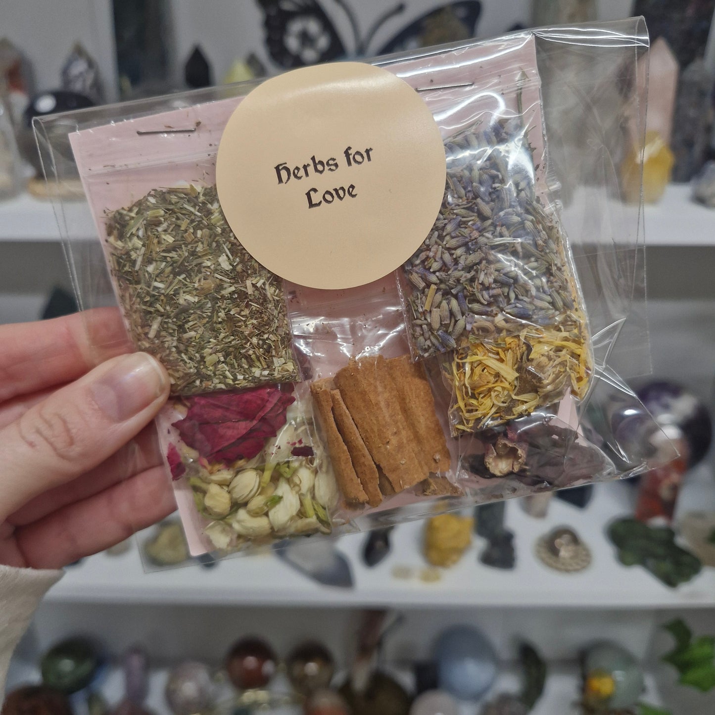 Make your own herb blend/spell mix/loose incense kits