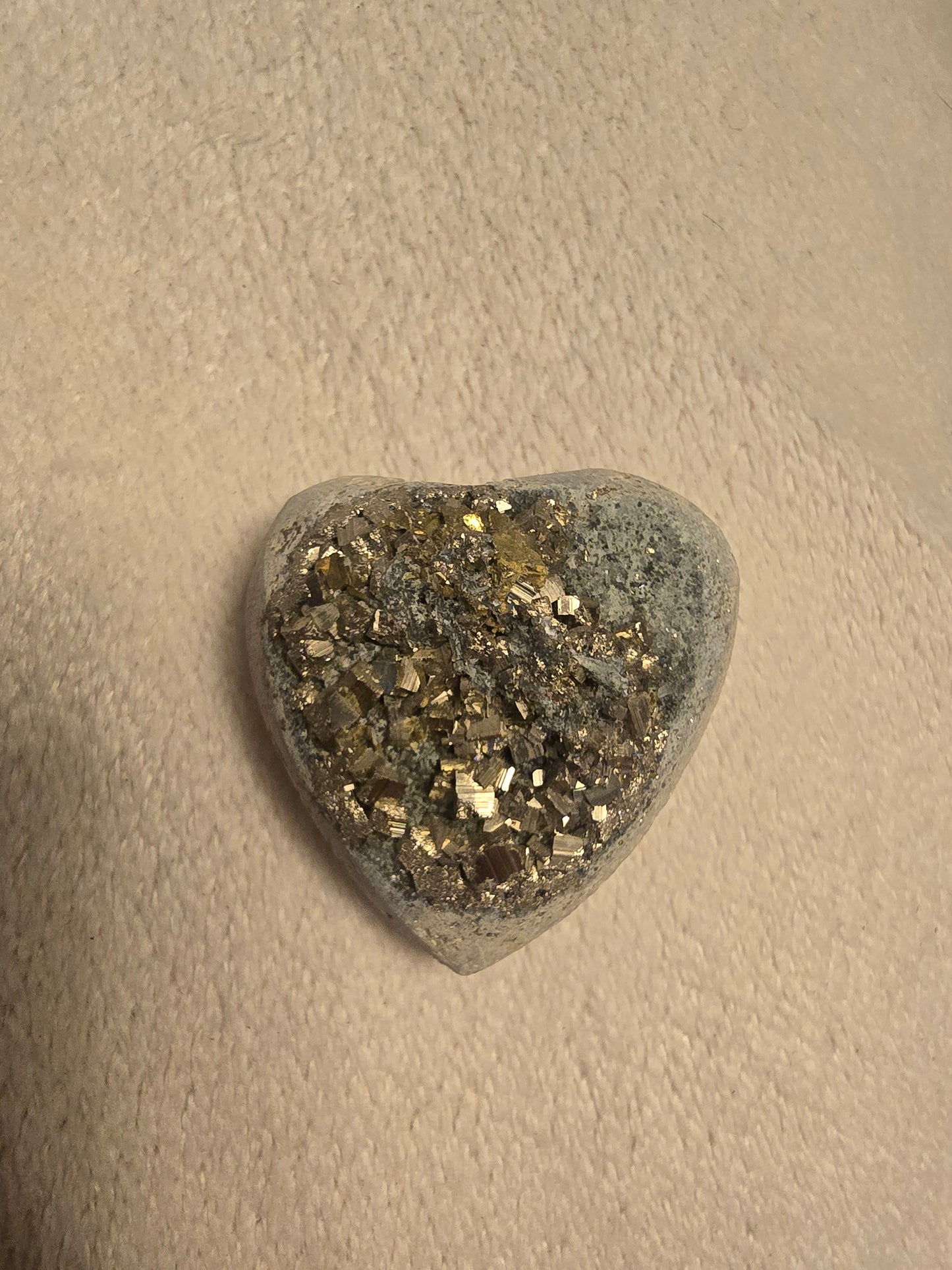 Pyrite heart