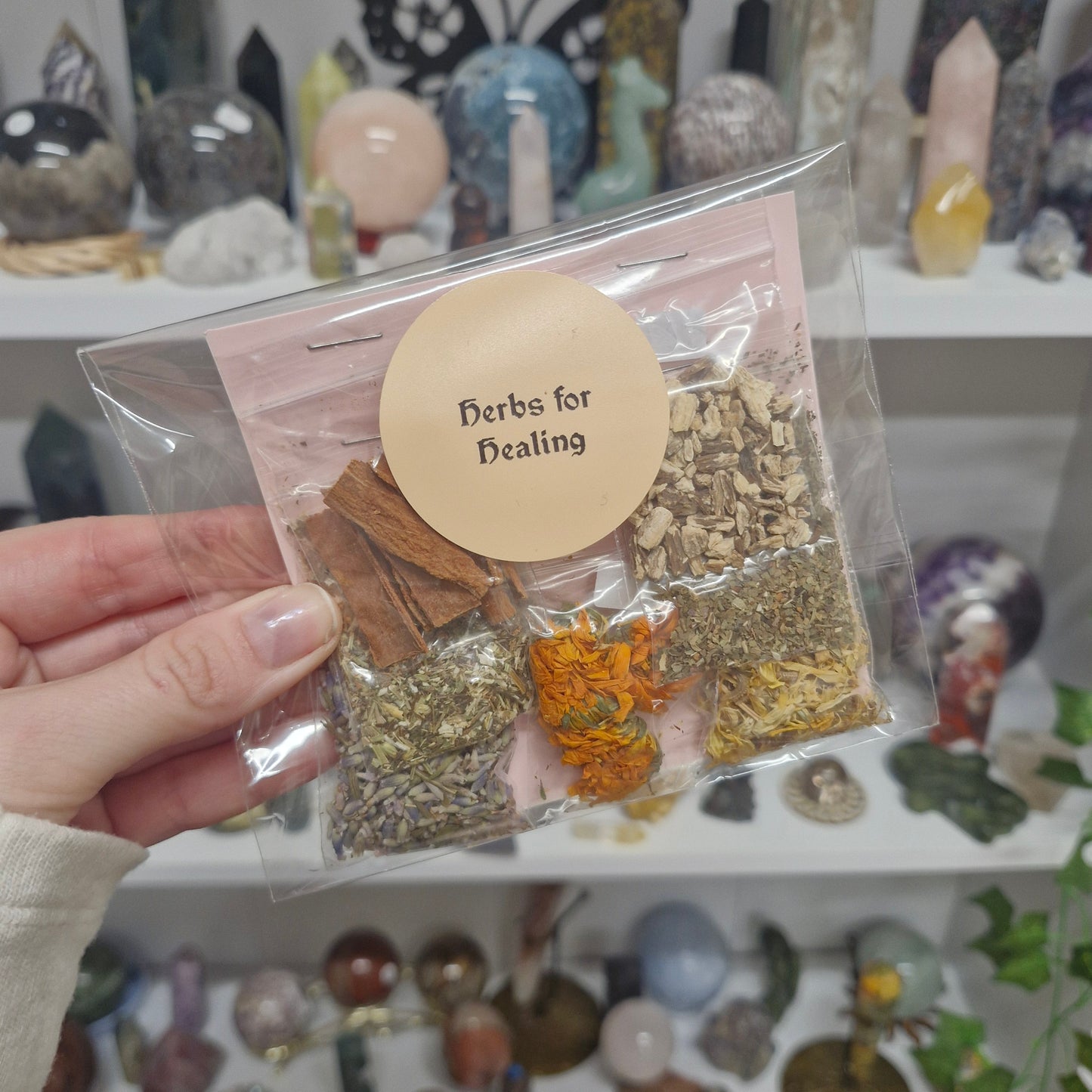 Make your own herb blend/spell mix/loose incense kits