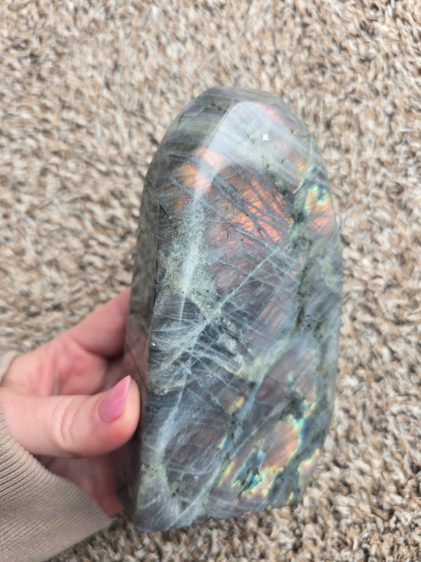 Chunky Labradorite freeform - 15cm