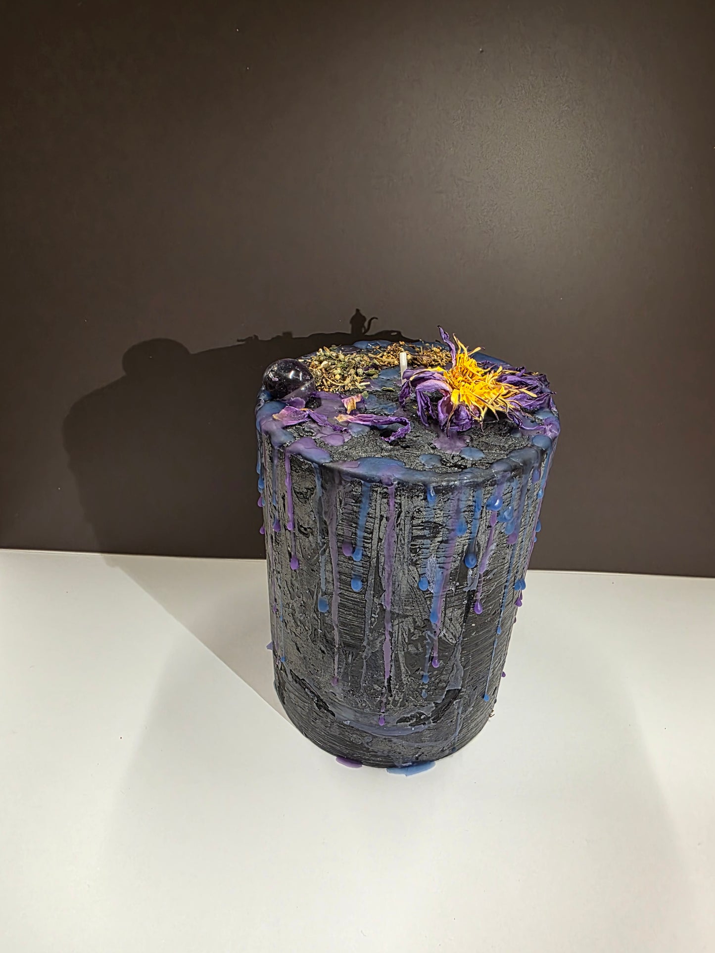 Hand dressed candle for Breaking Addictions and habits