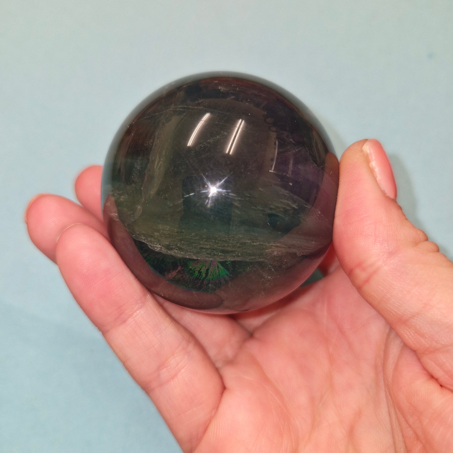 Fluorite sphere