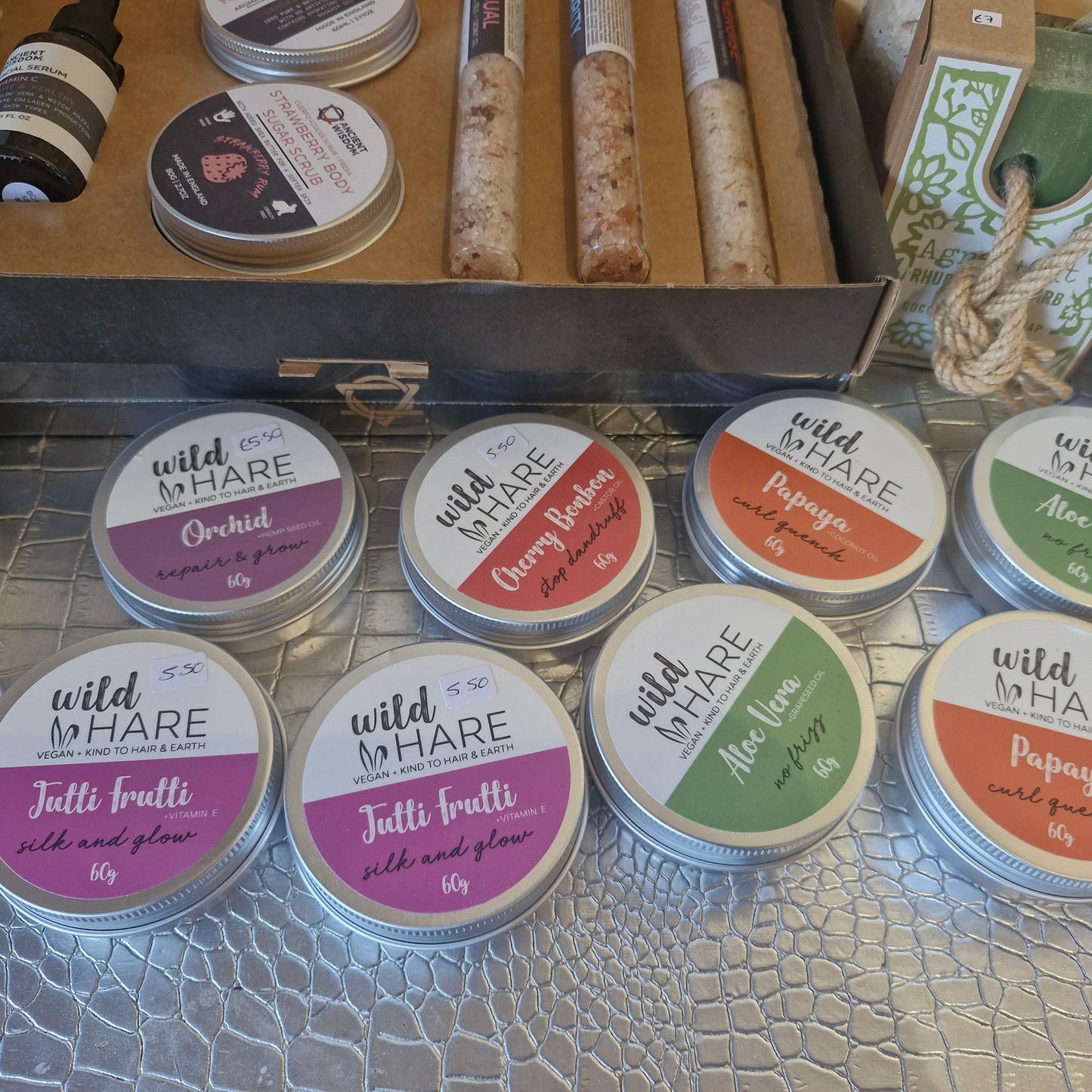 Wild Hare Solid Shampoo Bar with Tin
