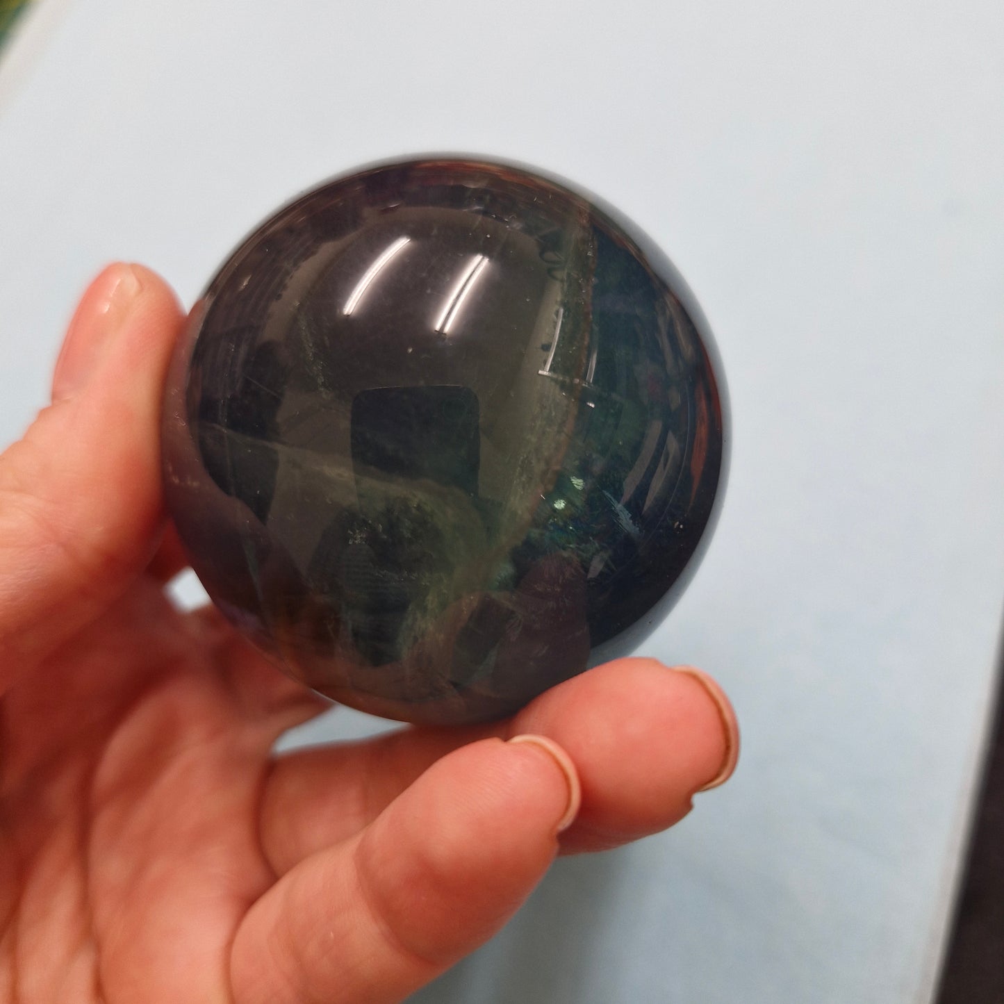 Fluorite sphere