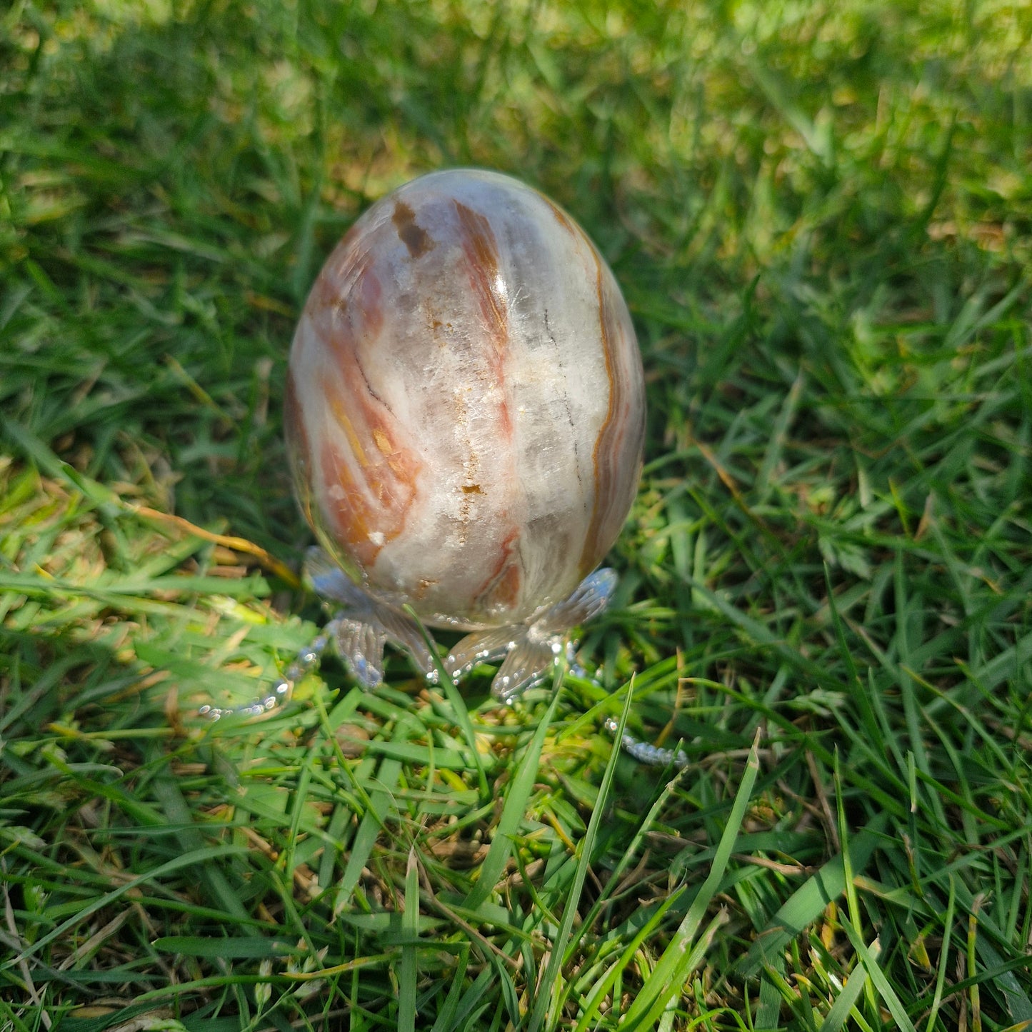 Onyx Egg Carving