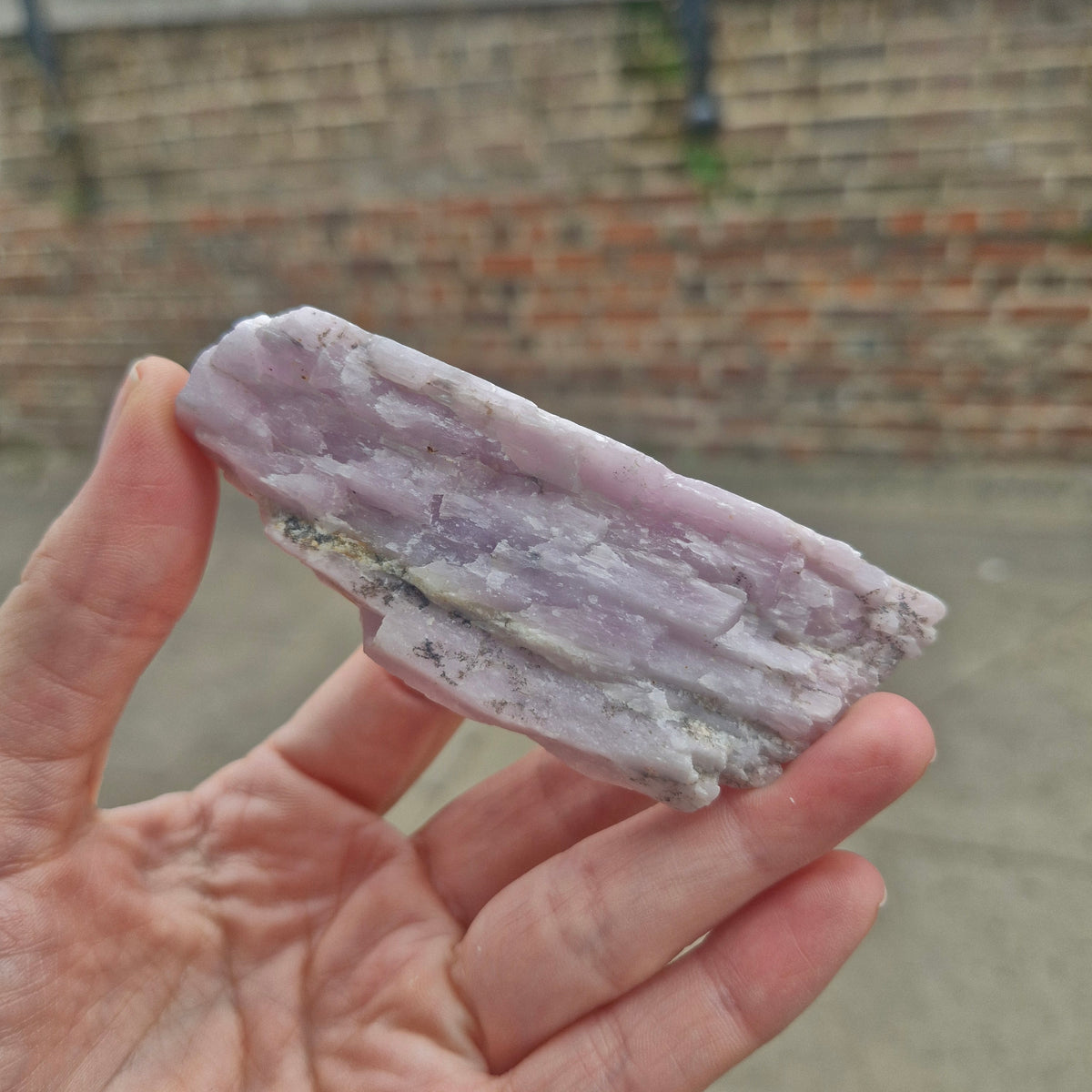 Kunzite Raw Specimen 89g 9.2cm