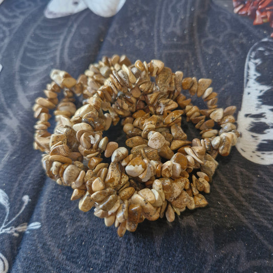 Picture Jasper chip bracelet