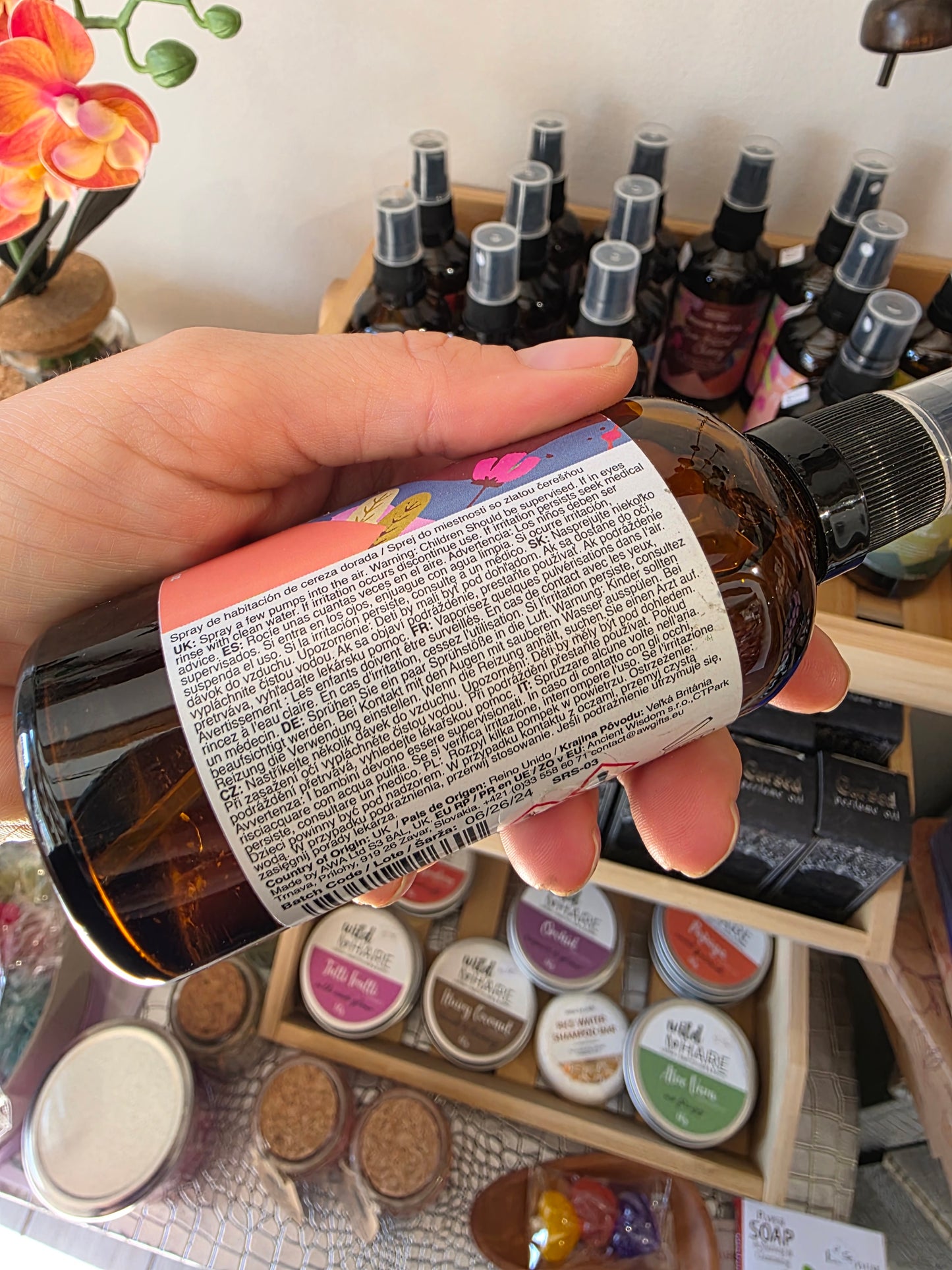 Sun-kissed Cherry room spray