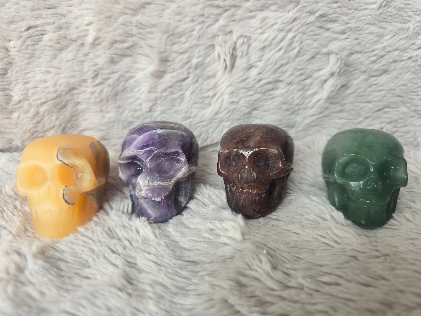 Skull carvings