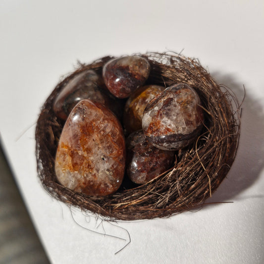 Fire Quartz tumblestones