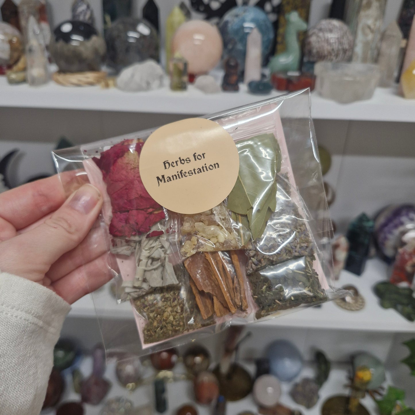 Make your own herb blend/spell mix/loose incense kits