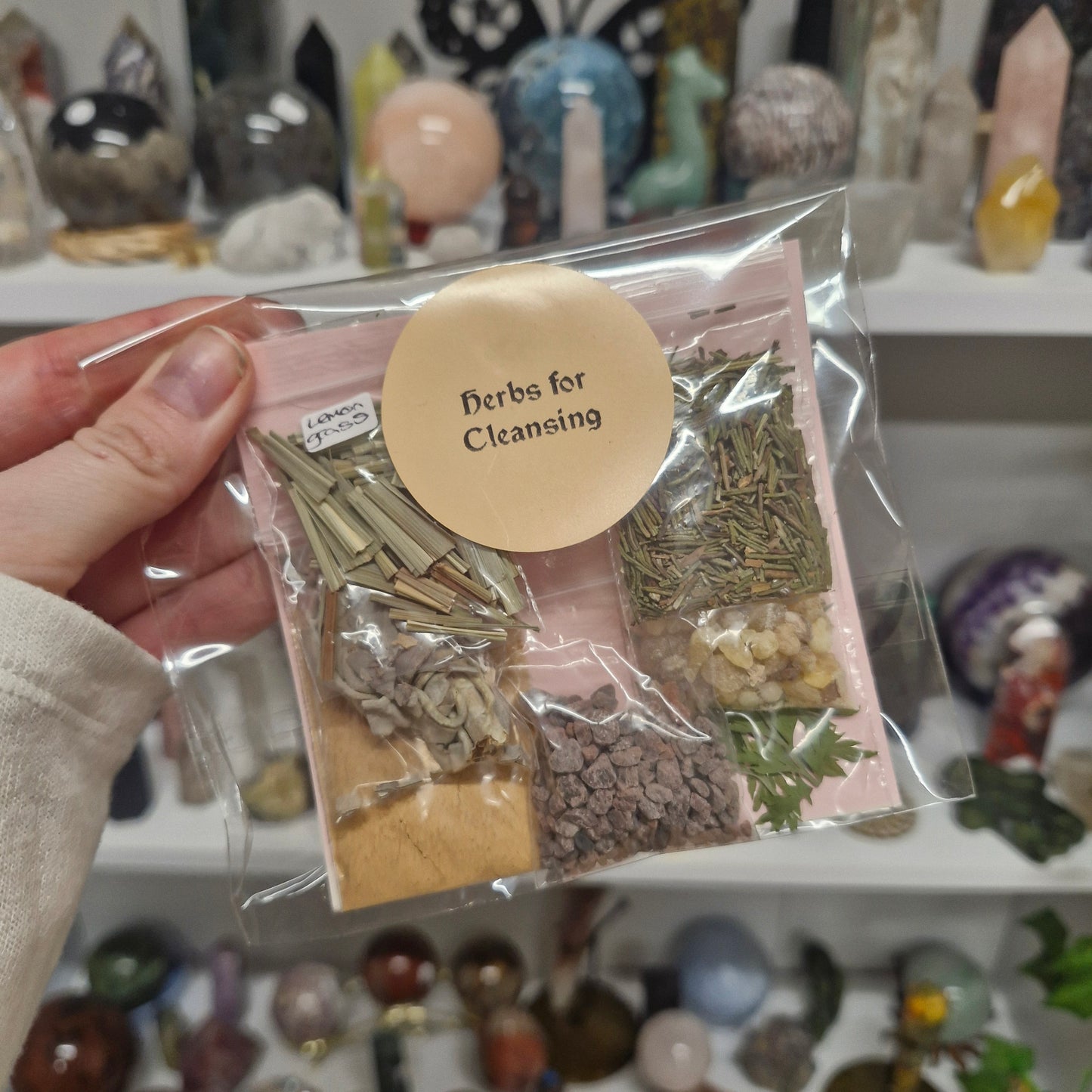 Make your own herb blend/spell mix/loose incense kits