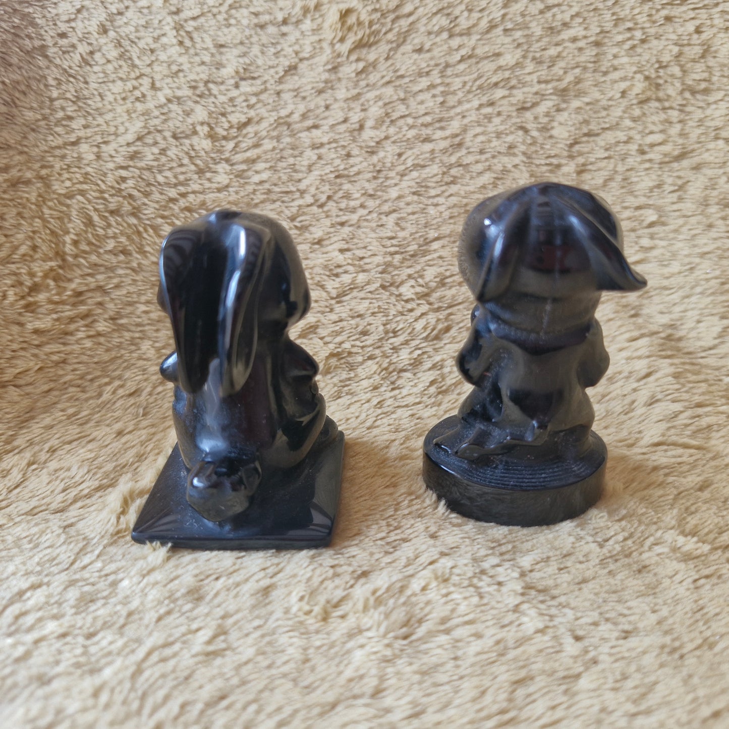 Black Obsidian Nightmare Before Christmas Carvings