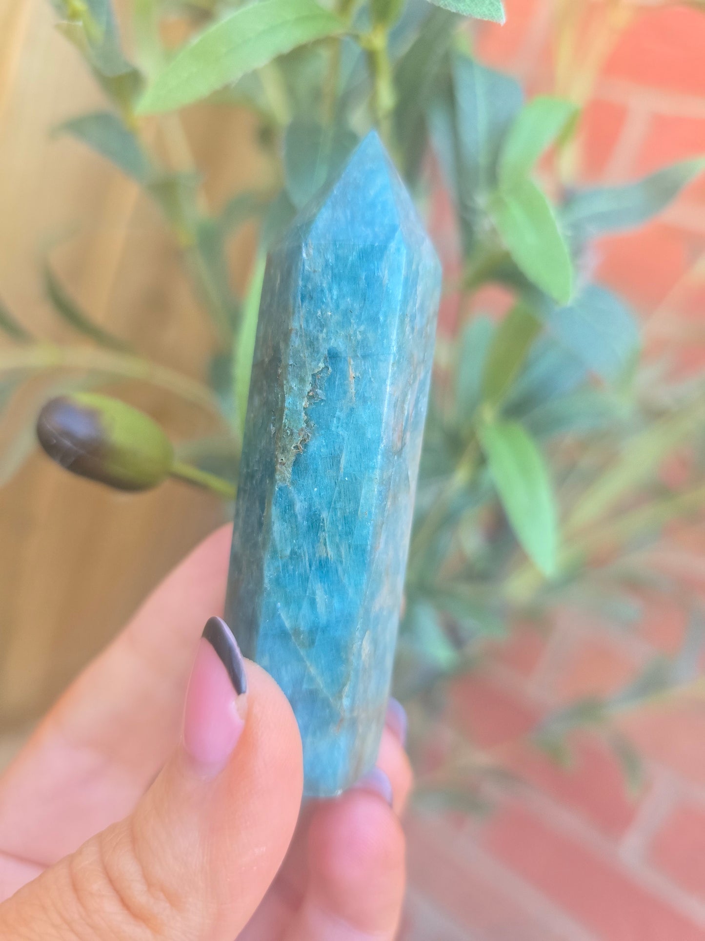 Apatite tower - 8.5cm
