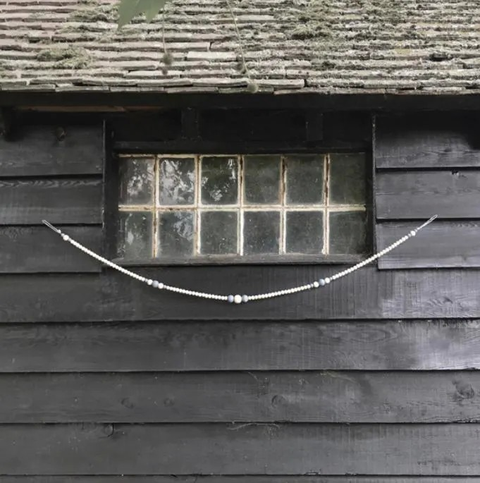 Bead Swag Garlands (wooden bead garlands, nursery, outdoor decor, room decorations, wall decor, bunting, kids room)